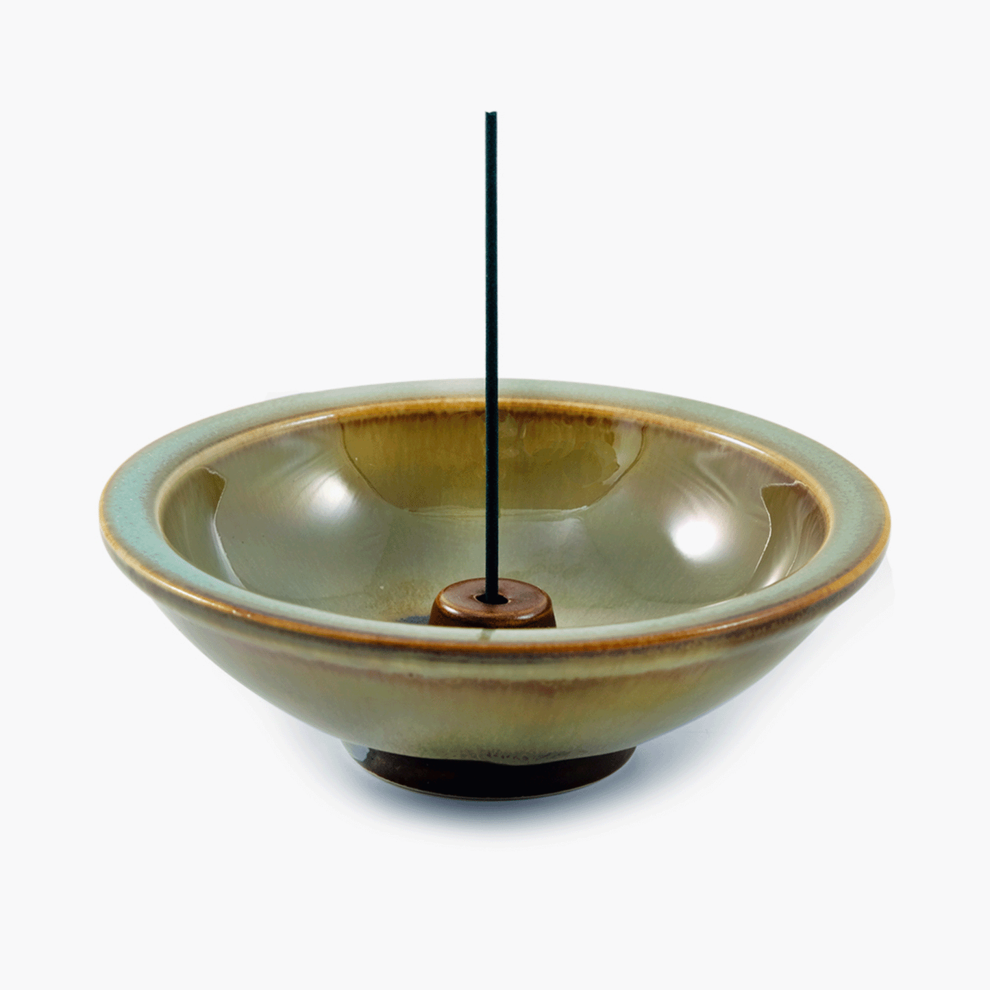 Shoyeido - Desert Sage - 4.5-inch Round Incense Holder